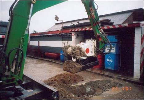 ER 250-4 Querschneidkopf mit Schaufel