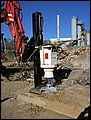 Module system 1500-3 with pennant at the excavator